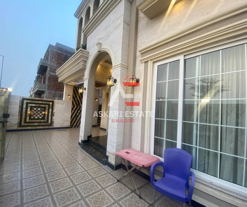 SEMI FURNISHED 10 MARLA DHA ELEVATION HOUSE AVAILABLE FOR SALE (AT REASONABLE PRICE) IN ROYAL PALM CITI SOCIETY GUJRANWALA 2