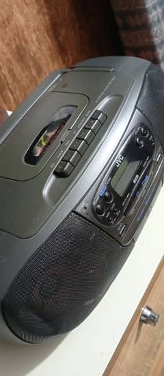 JVC CD player audio system FM radio