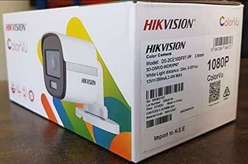 Hikvision audiovideo colourvu DS-2CD2043G0-I 4MP Outdoor Bullet Camera 0