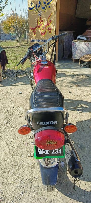 Honda 125 cg self start 2022 model 03465004321 3