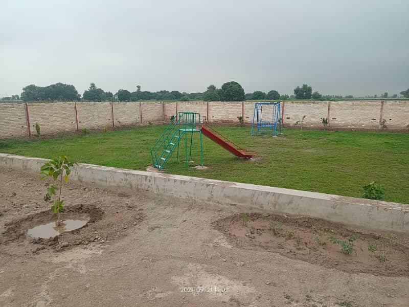 4.5 Marla Residential plot available in Imam Din Block Sahiwal 6