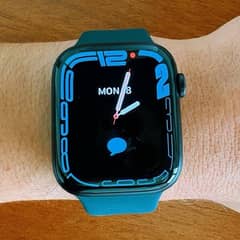 Apple Watch 7 blue 45mm with complete box