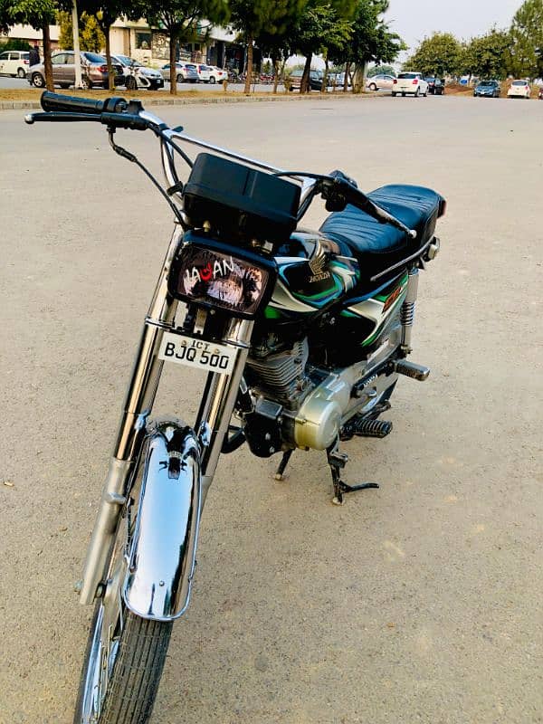 Honda CG 125 Islamabad Number 2022 Model 0