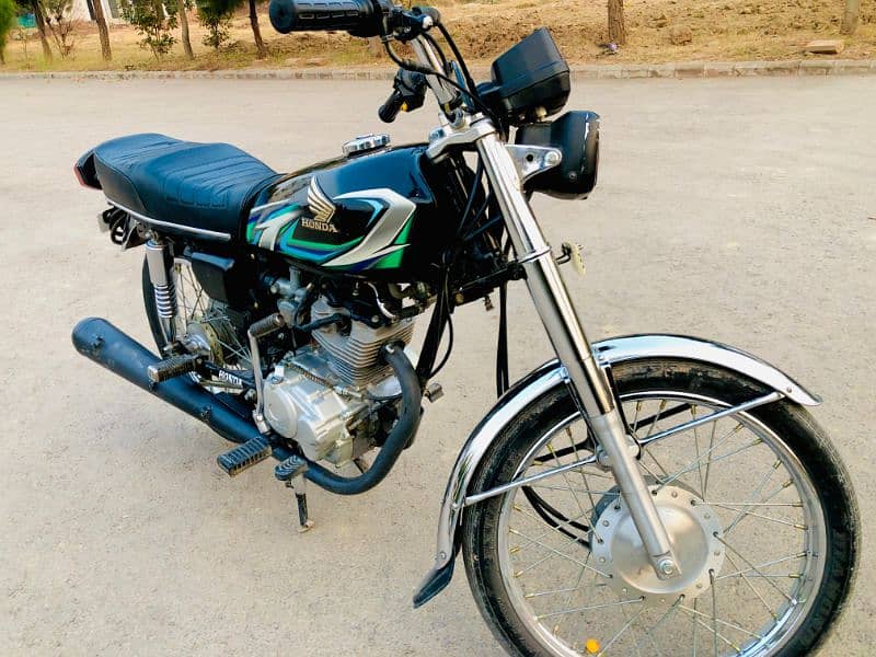 Honda CG 125 Islamabad Number 2022 Model 3