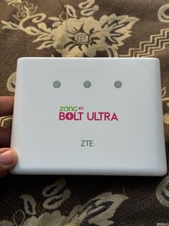 ZONG BOLT ULTRA ZTE 4G SIM ROUTER