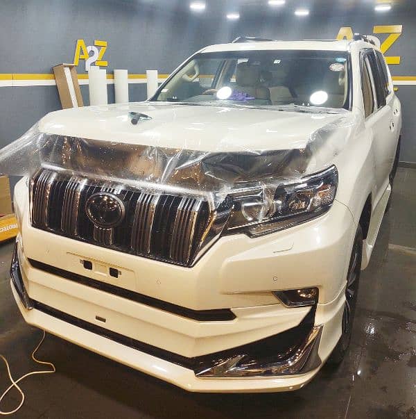 Paint Protection Film PPF Car Detailing - Aqua Viezel Fortuner 2