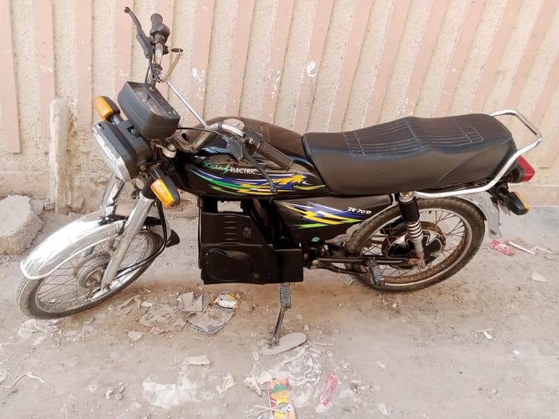 electric bike 2022 ka model hai 10/10 condition 3