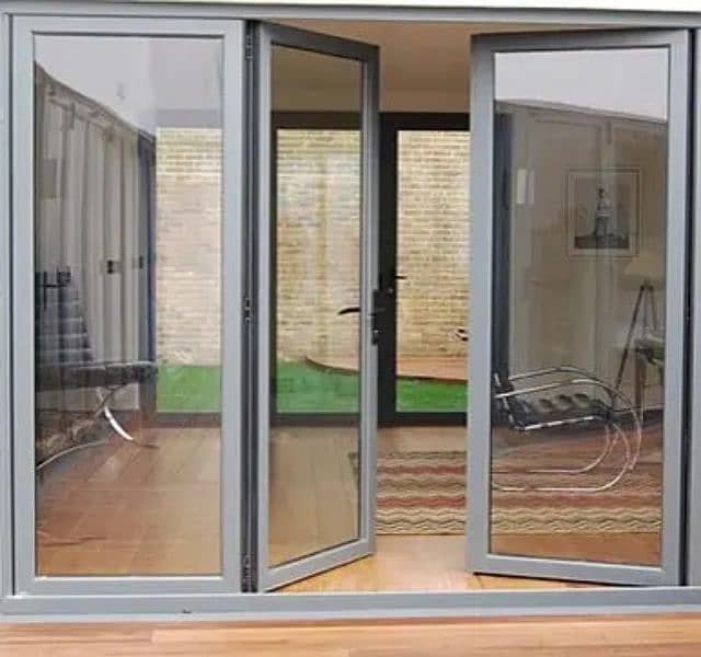 aluminium window/upvc door/glass work/partition/upvc window/cabine 5