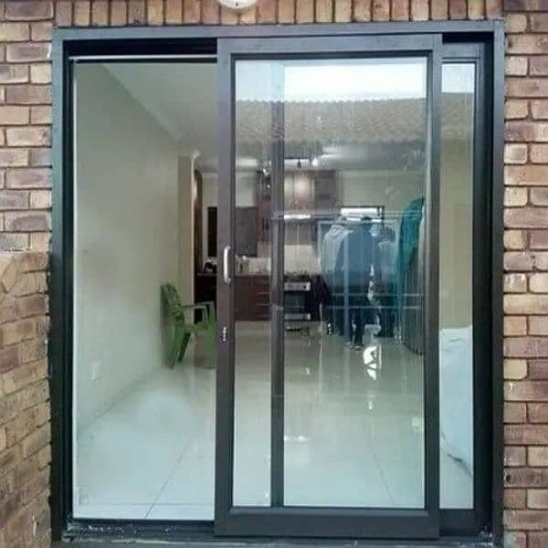 aluminium window/upvc door/glass work/partition/upvc window/cabine 6