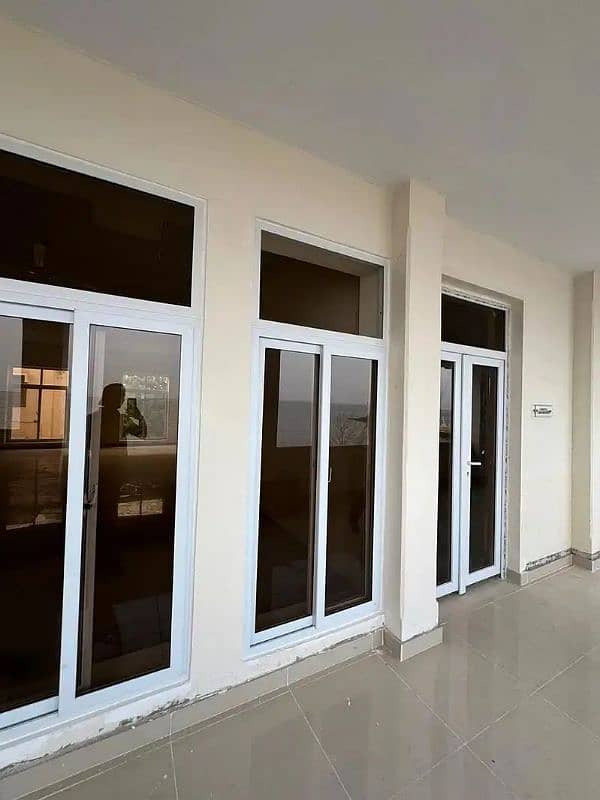 aluminium window/upvc door/glass work/partition/upvc window/cabine 14