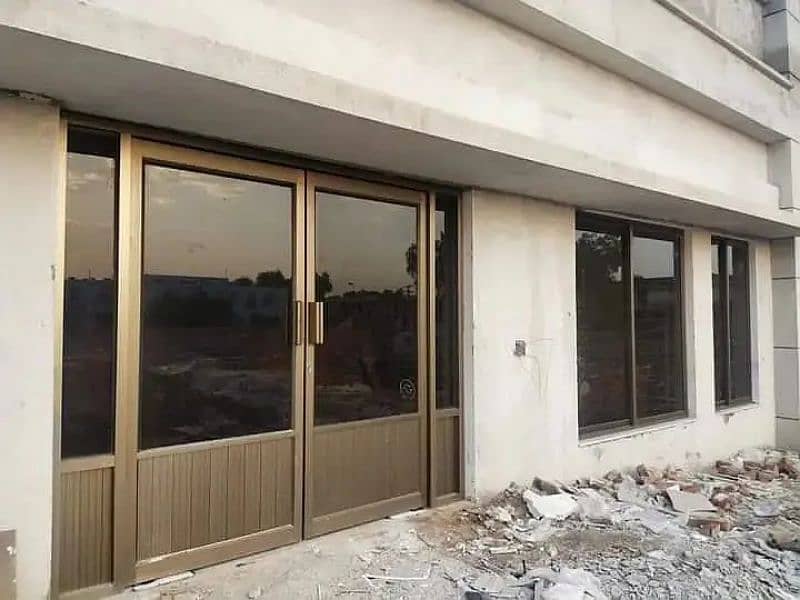 aluminium window/upvc door/glass work/partition/upvc window/cabine 18