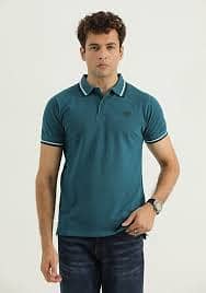 2025 Summer Men's Polo Shirt Fashion New Product  Printed Short