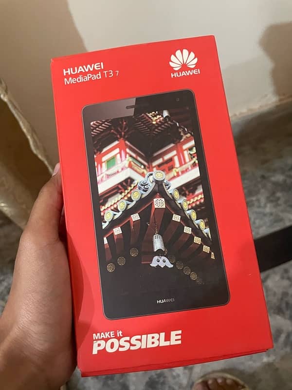 Huawei Mediapad T3 7 series with box 8