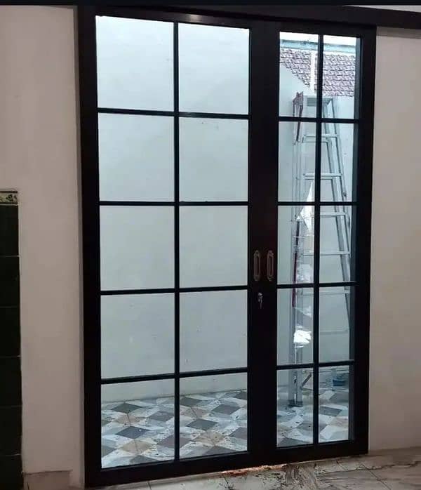 aluminium window/upvc door/glass work/partition/upvc window/cabine 7