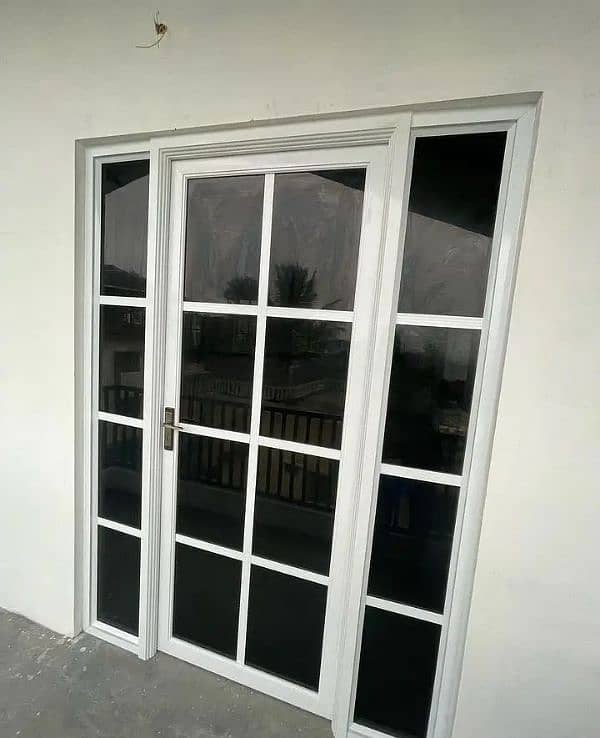 aluminium window/upvc door/glass work/partition/upvc window/cabine 8