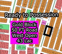 L - (50 FT Road + West Open + Gold Block) North Town Residency Phase - 01 (Surjani)