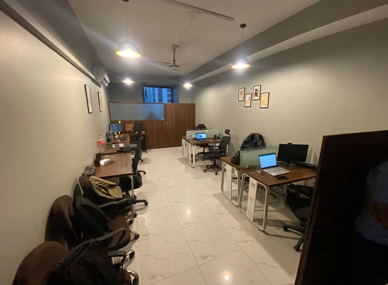 480 Square Feet Brand New Full Furnished Corporation Office For Rent At Main Boulevard Gulberg 3 Lahore 2