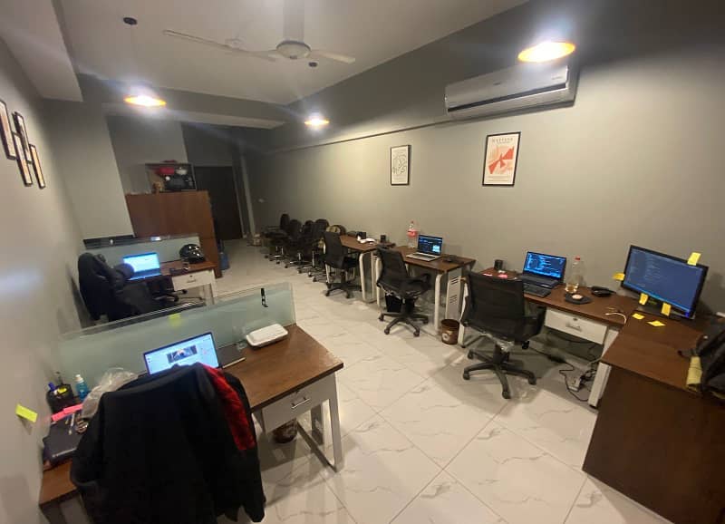 480 Square Feet Brand New Full Furnished Corporation Office For Rent At Main Boulevard Gulberg 3 Lahore 8