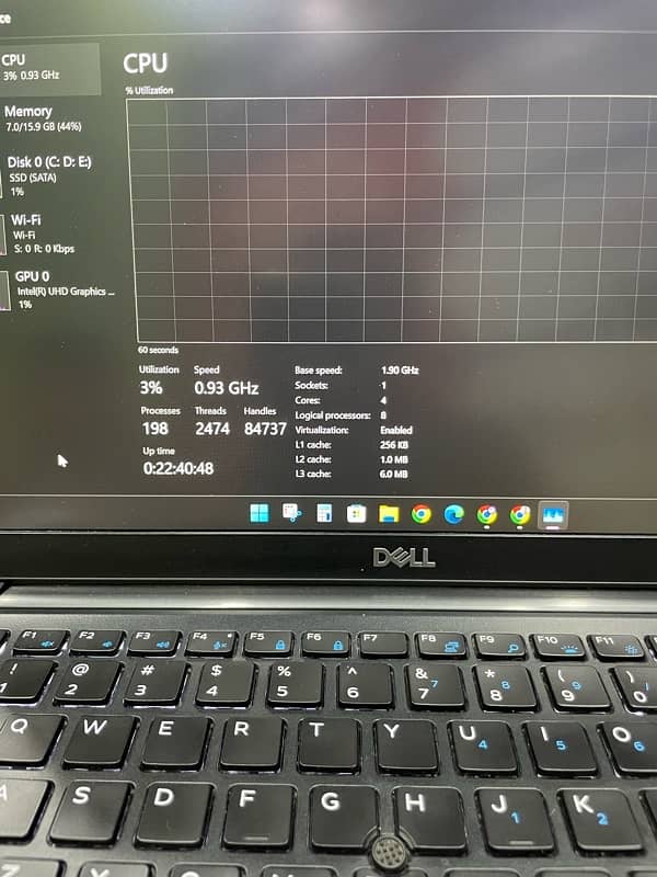 Dell latitude 7490 i5 8th generation 6