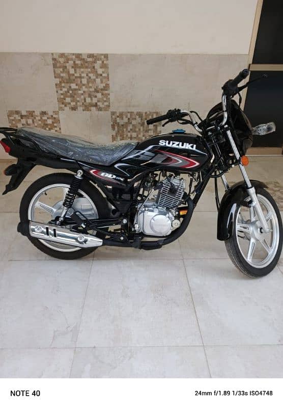 Suzuki GD 110s brand new only 141 km ride 0