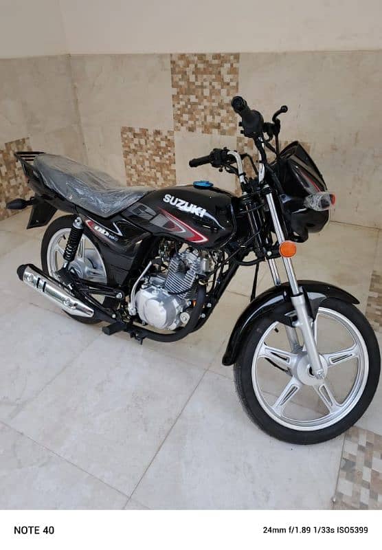 Suzuki GD 110s brand new only 141 km ride 2