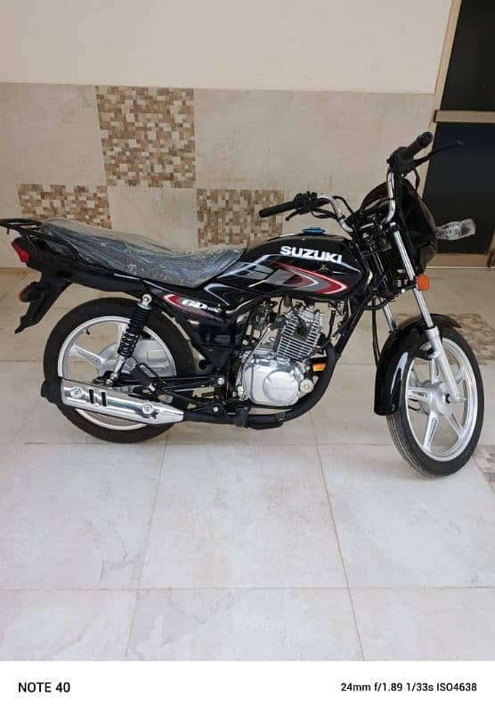 Suzuki GD 110s brand new only 141 km ride 4