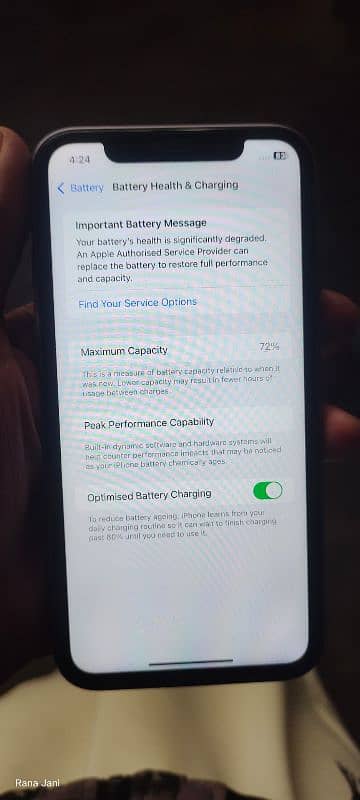 Iphone 11 64gb jv battery health 72 and no fald mobile urgent Cash 2