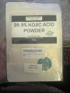 Organic Kojic Acid Powder 50gm Best for Skincare  Serum, Creams & gels