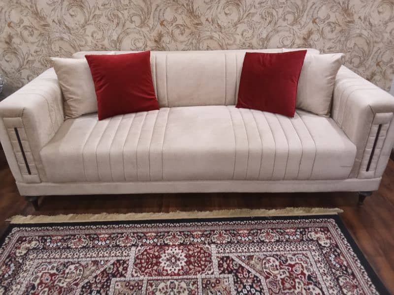 5 seater Sofa set , Turkish fabric make 0