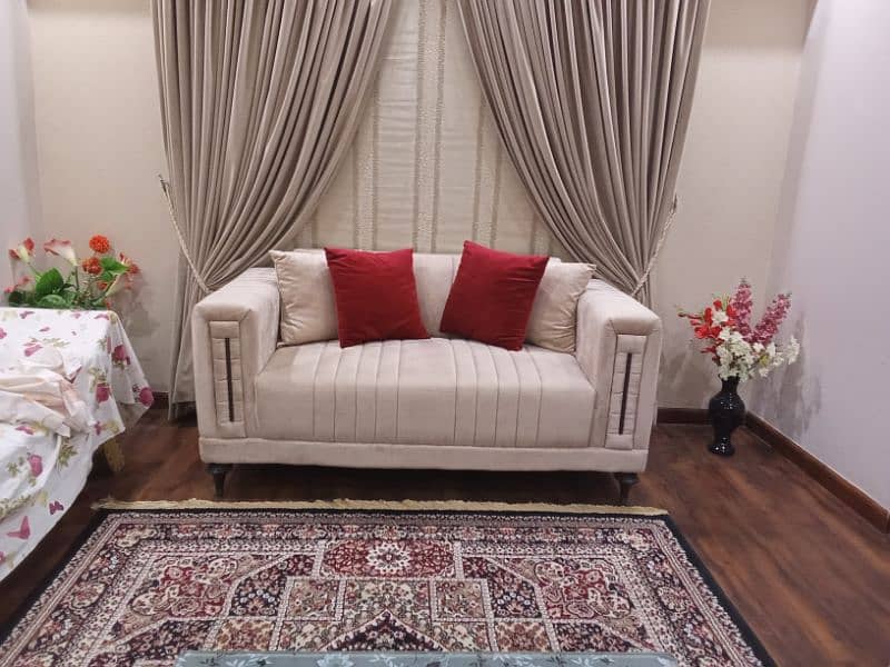 5 seater Sofa set , Turkish fabric make 3