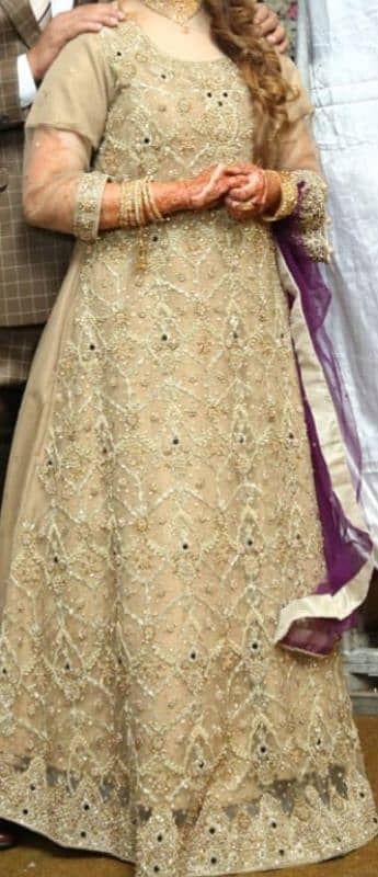 bridal walima maxi dress for sale 1