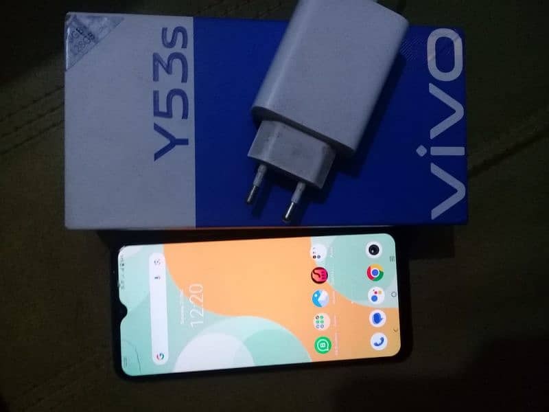 vivo Y 53S 8gb 128gb with box charger 0300-0050253 1