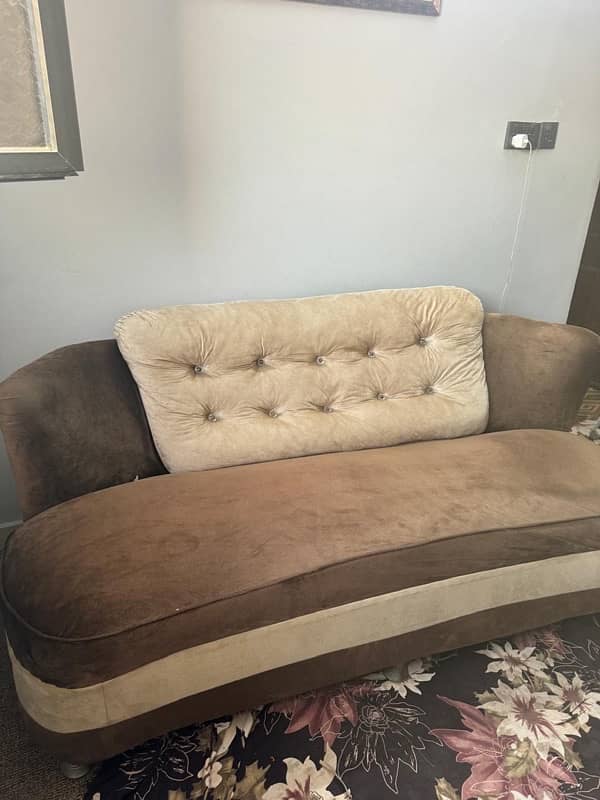 5 seater sofa set | sofa set in good condition 1