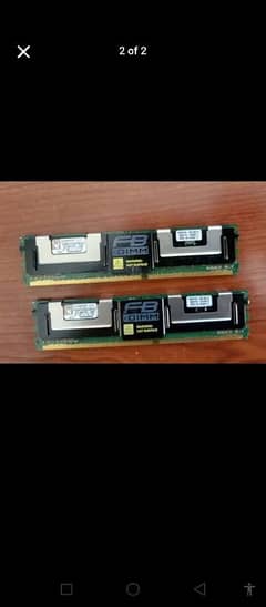 Kingston FB DDR2 xw8600 8400 6600Ecc Ram