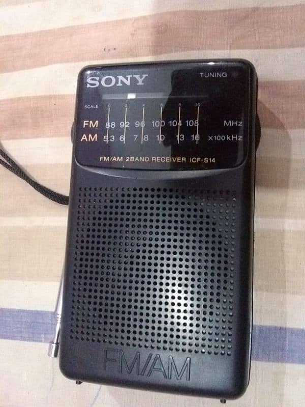 Sony Pocket Radio off Hai band imported item 2