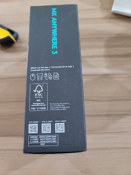 Logitech anywhere 3 mouse (Boxed) 10