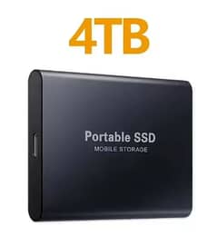 Portable SSD 4TB With 3.1 Interface For Sale In Reasonable Price