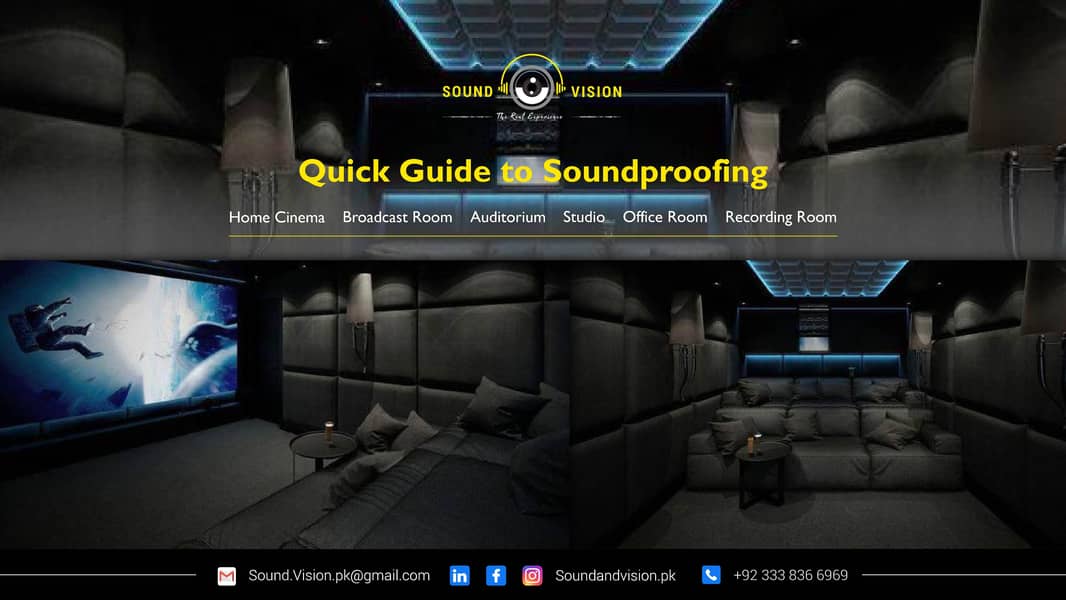 Soundproofing Solution For  Home,Work,Or Play 0