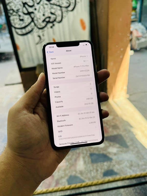 iphone 11 Pro Max 256GB Waterpack 10