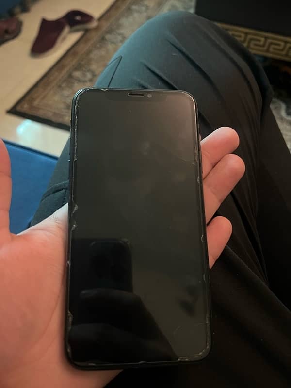 Iphone X black PTA Approved 5