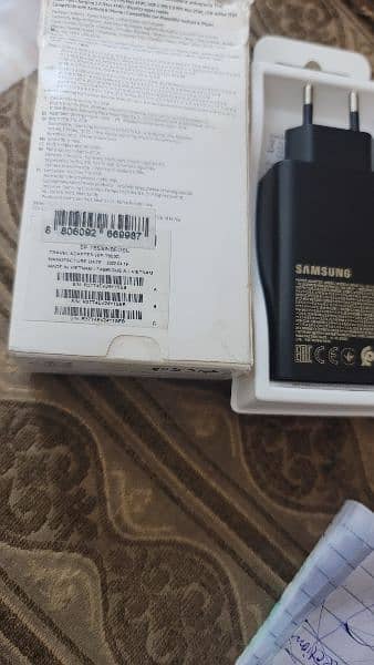 samsung official trio 65w charger with Box 1