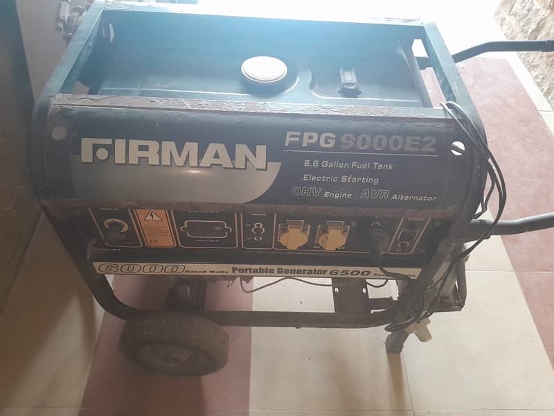 Firman 6KVA Commercial Generator 0