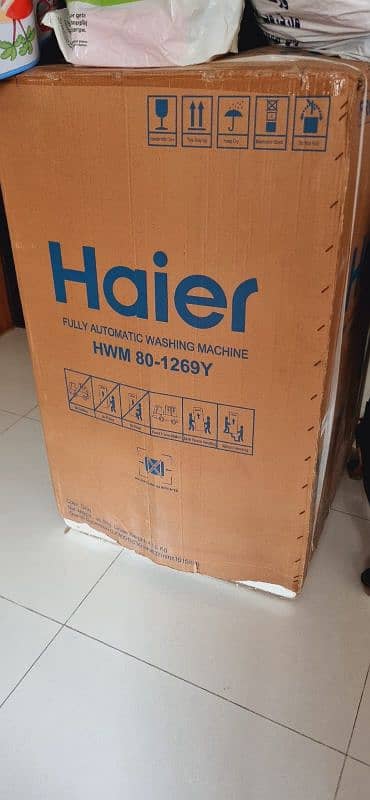 haier fully automatic mashine 0