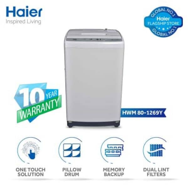 haier fully automatic mashine 2