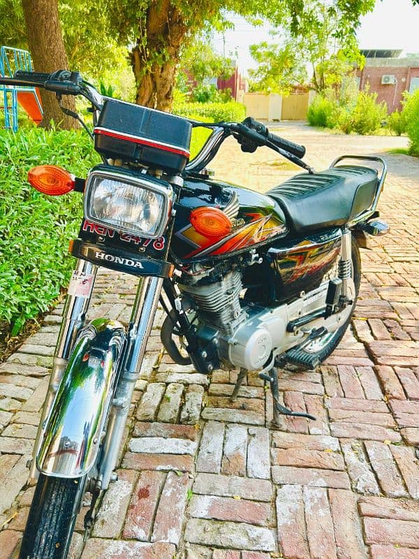 Honda 125 2021 model urgent sale demand 170000 1