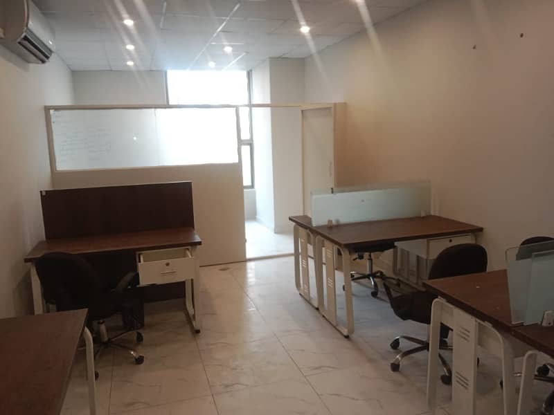 Investment Corridor and Builders offer Area 470 Square feet corporate office Available for rent in Gulberg 3 Lahore 0