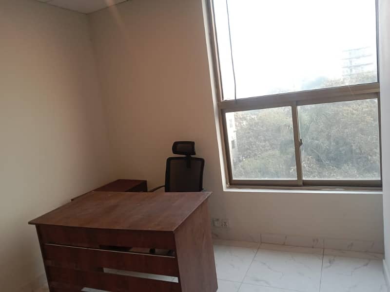 Investment Corridor and Builders offer Area 470 Square feet corporate office Available for rent in Gulberg 3 Lahore 1