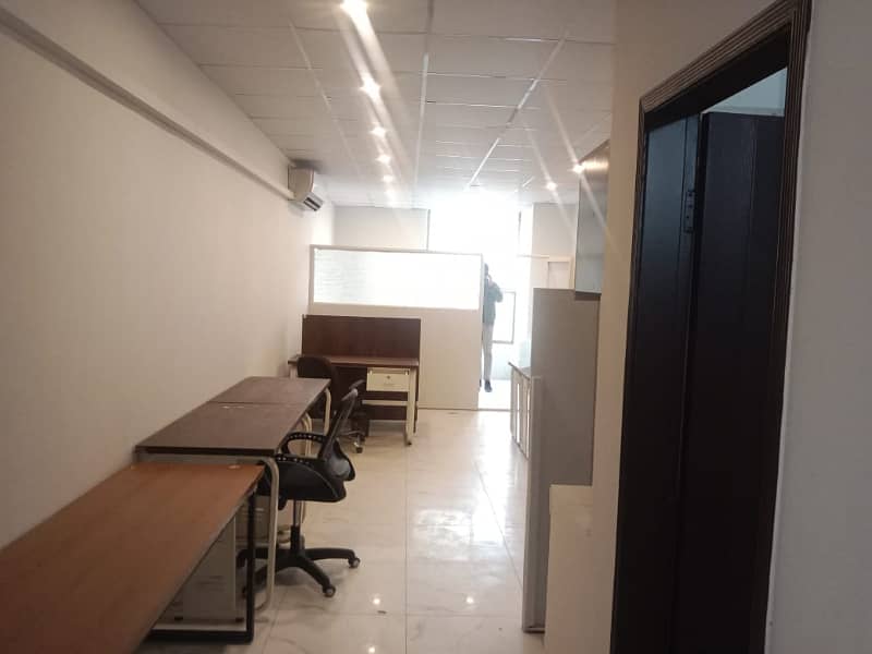 Investment Corridor and Builders offer Area 470 Square feet corporate office Available for rent in Gulberg 3 Lahore 5