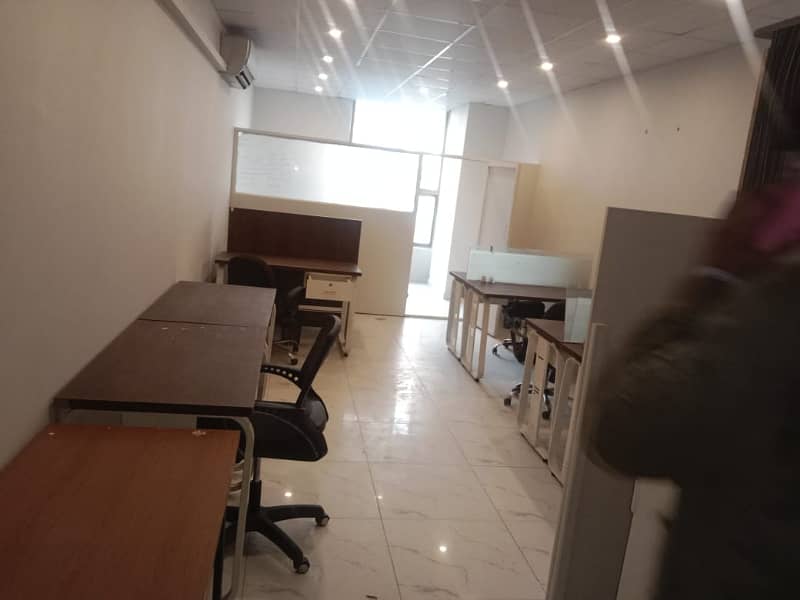 Investment Corridor and Builders offer Area 470 Square feet corporate office Available for rent in Gulberg 3 Lahore 7