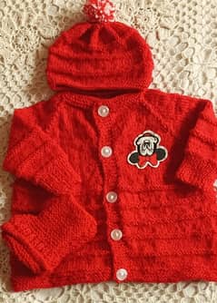 Woolen Handmade Newborn Set